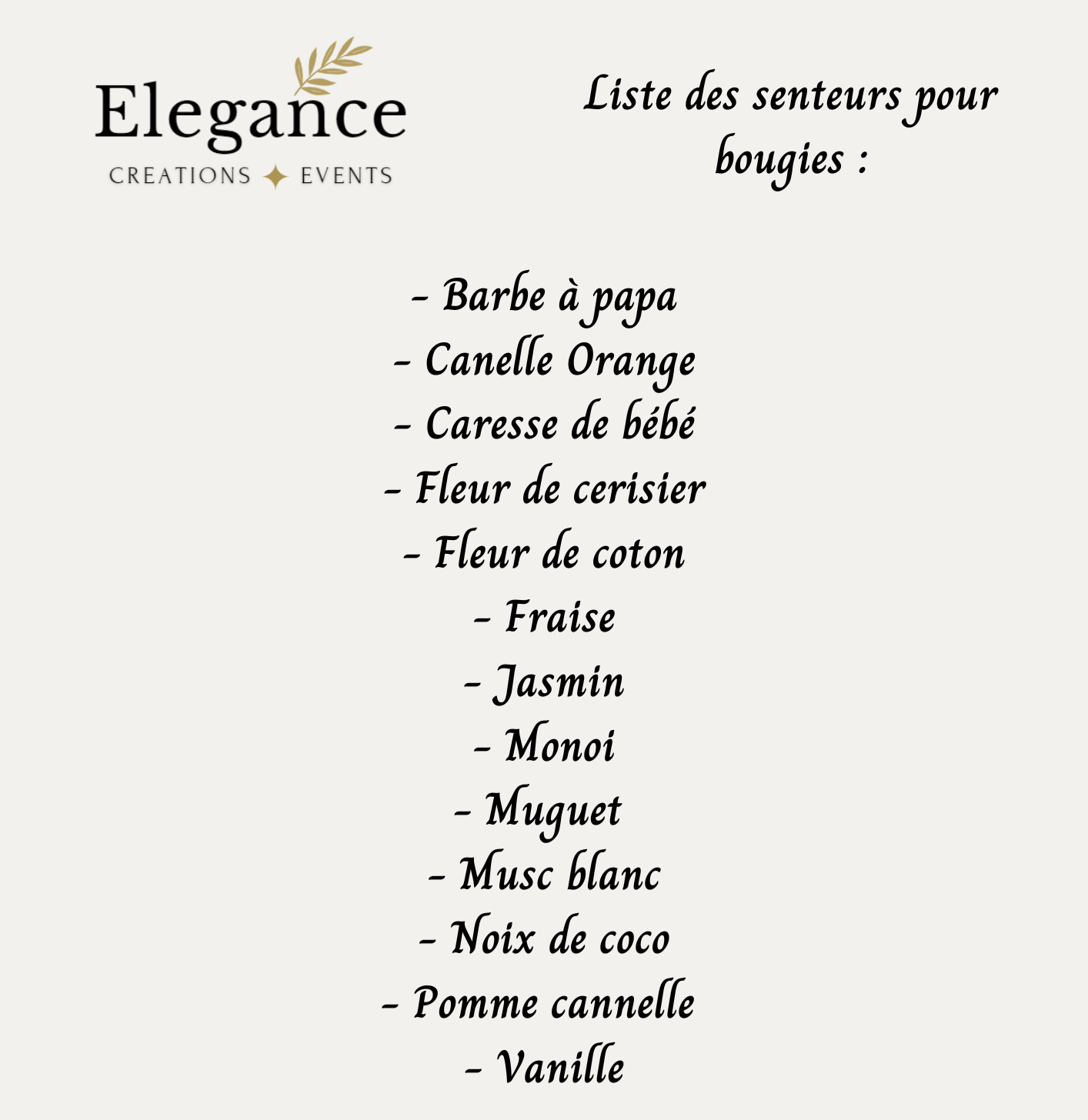 Bougies "Pivoine"